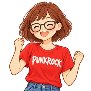 サブカル女子（パンクロック）