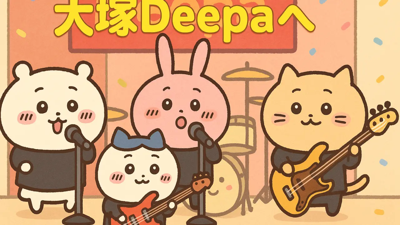 大塚Deepaライブのイラスト
