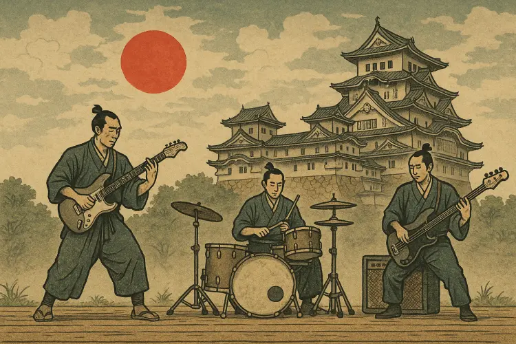 侍スリーピースバンド