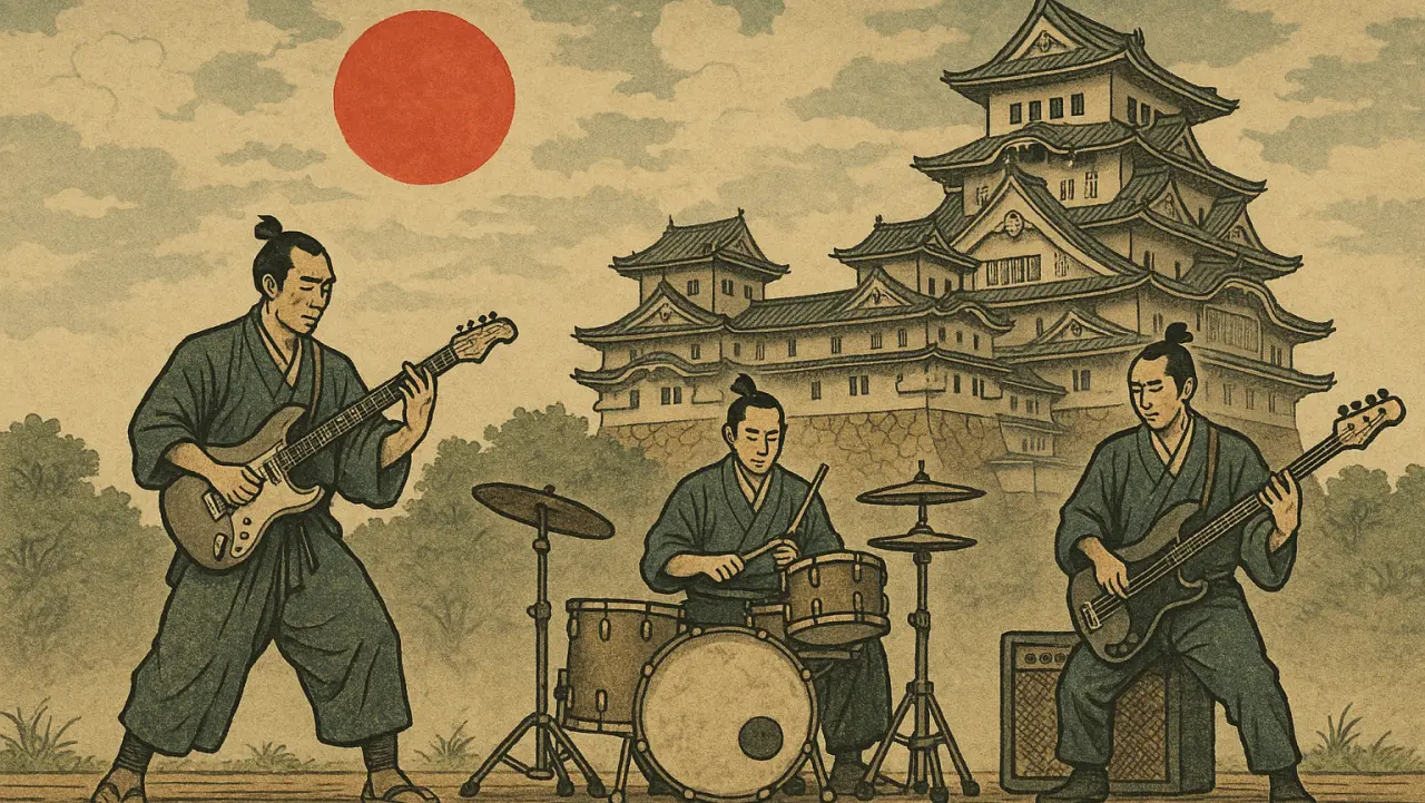 侍スリーピースバンド
