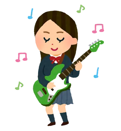 女子高生ベーシスト