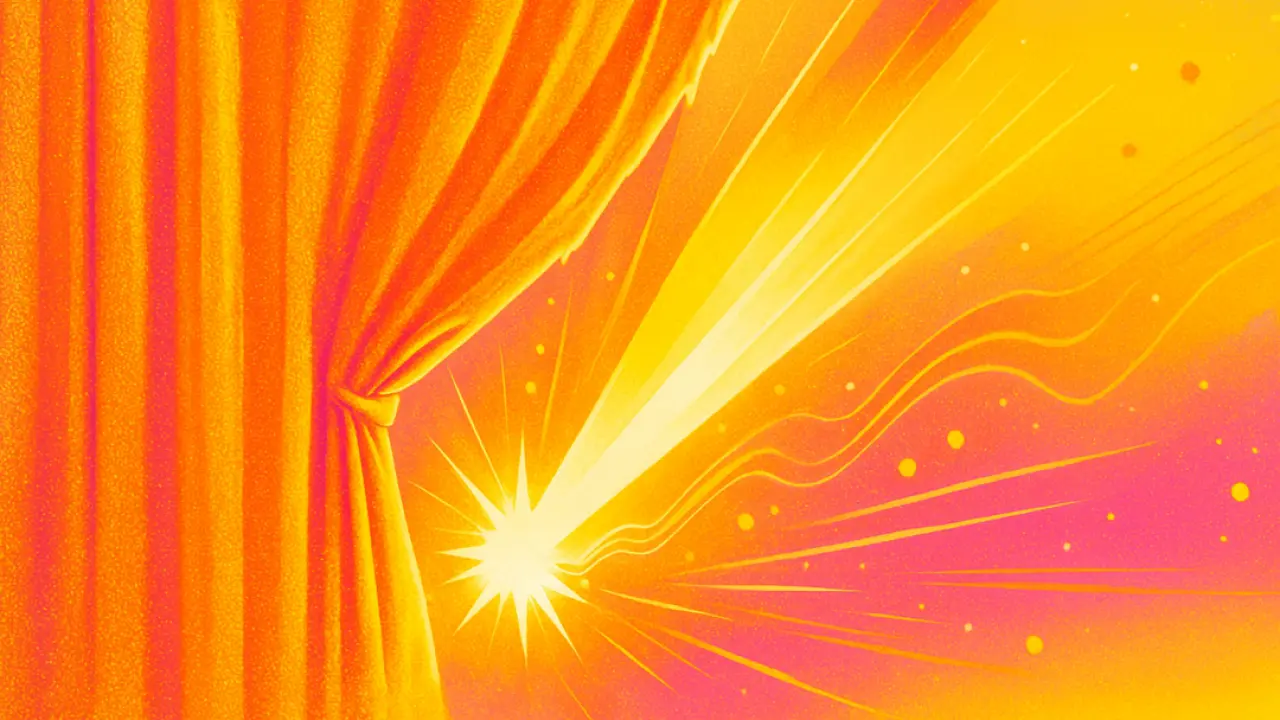 流れ星のイラスト