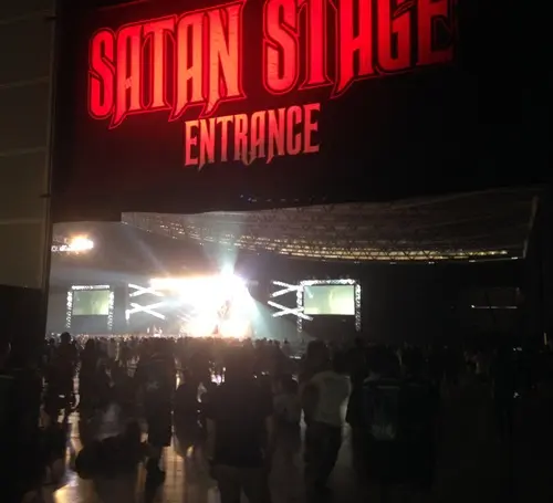 SATANIC CARNIVAL 2015 SATAN STAGE