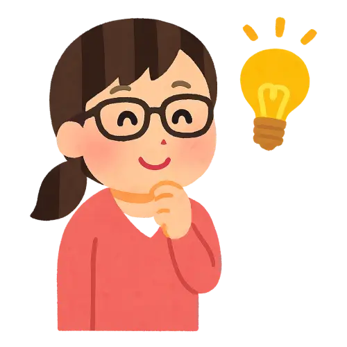 学んだ女の人のイラスト
