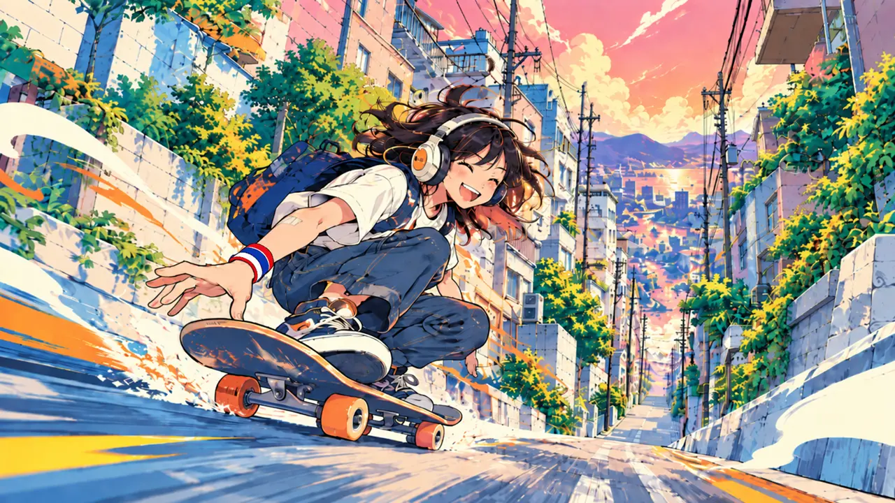 スケボーガール