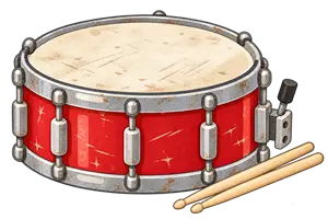 スネアドラムトスティック
