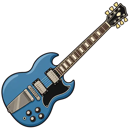 Gibson SG ペルハムブルー スティラコ 横山健