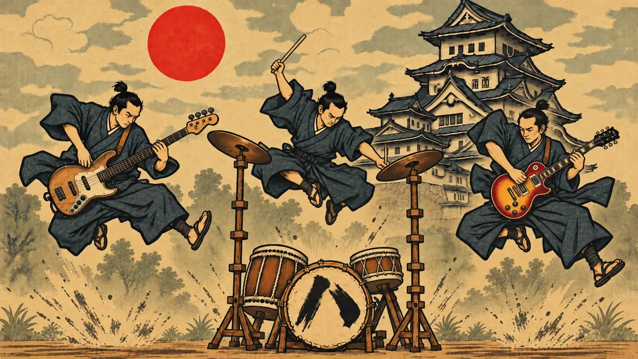 侍スリーピースバンド